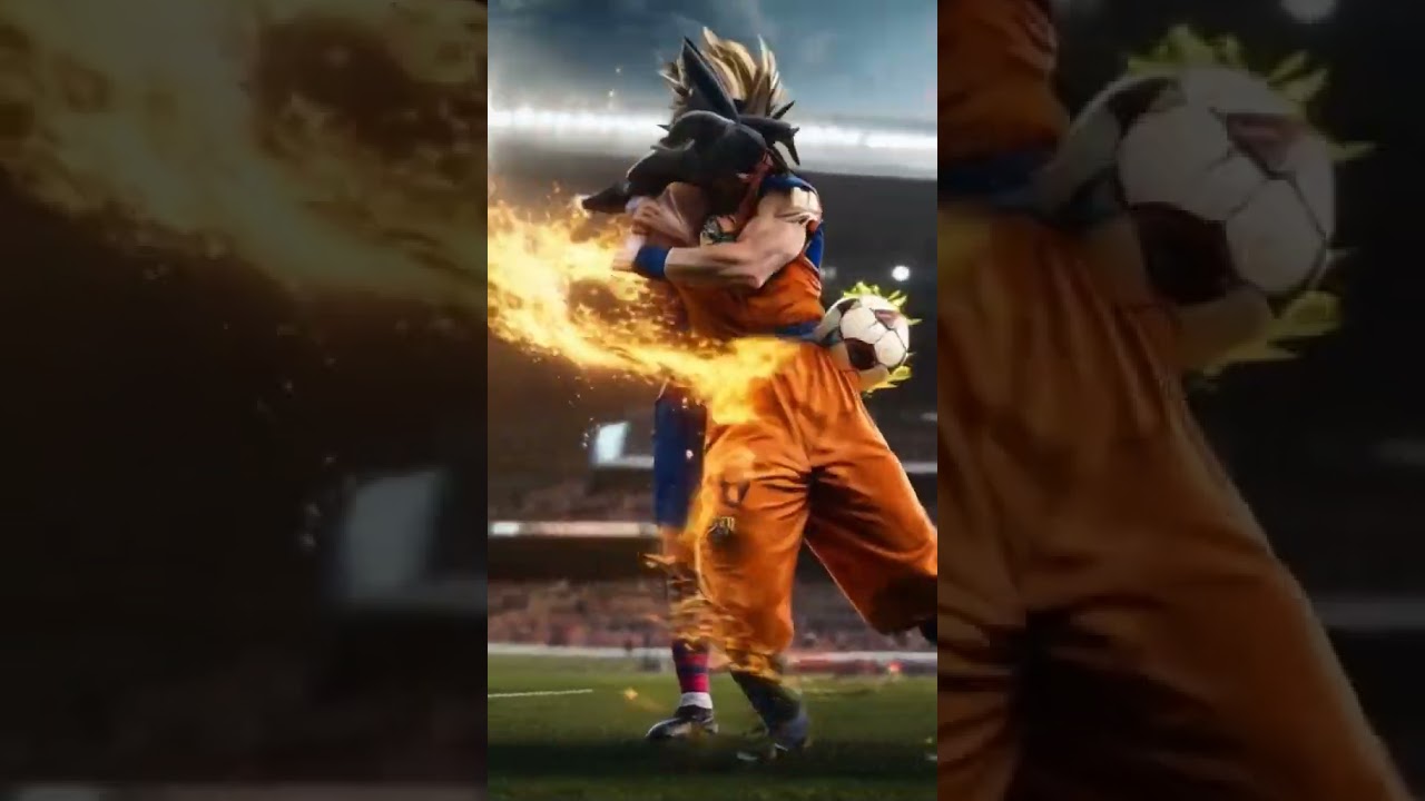 Messi & Goku Fusion