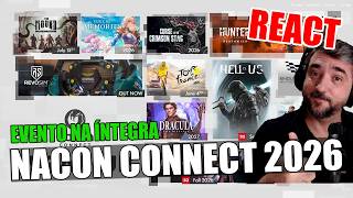 [react] EVENTO - NACON CONNECT 2026, tem coisa top chegando !
