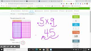 IXL I.13 Explained (Multiplying Decimals with Models)