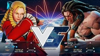 SFV - DashxRendar(Karin) vs TigerFist(Necalli)