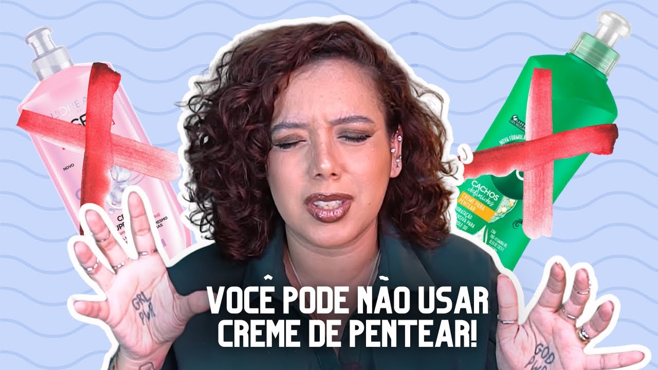 PARE DE USAR CREME DE PENTEAR AGORA MESMO! - Tamires Maia
