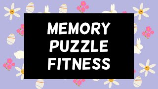 Easter - Memory Puzzle Fitness! #15 - Movement Break - Fun Memory Workout - Focus Game screenshot 3