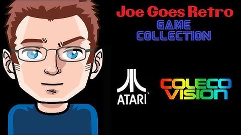 Game Collection Part 3 - Atari 2600 and ColecoVision Games - Joe Goes Retro