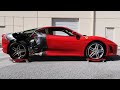 I bought a fire destroyed ferrari and fully restored it in 12 days