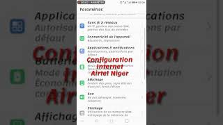 Configuration internet Airtel Niger screenshot 2