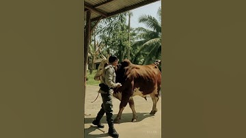 Sapi kurban limousin #sapi #sapilucu #sapisuper #belajarai #aiart