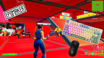 ⭐️Unboxing Epomaker X Aula F75 Keyboard⭐️ASMR Chill 🤩3V3V3 Go Goated 🎧 Satisfying Fortnite 240FPS⭐️