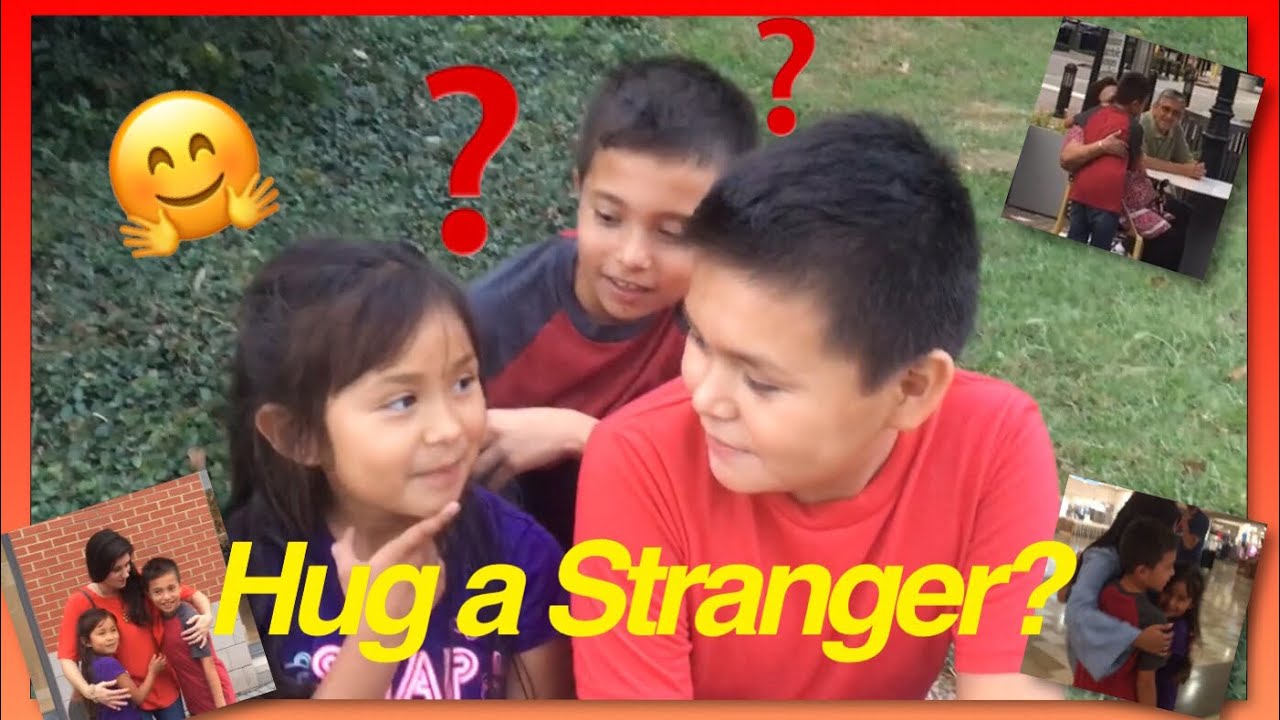 Hug a Stranger Challenge - Georgia Mall - YouTube