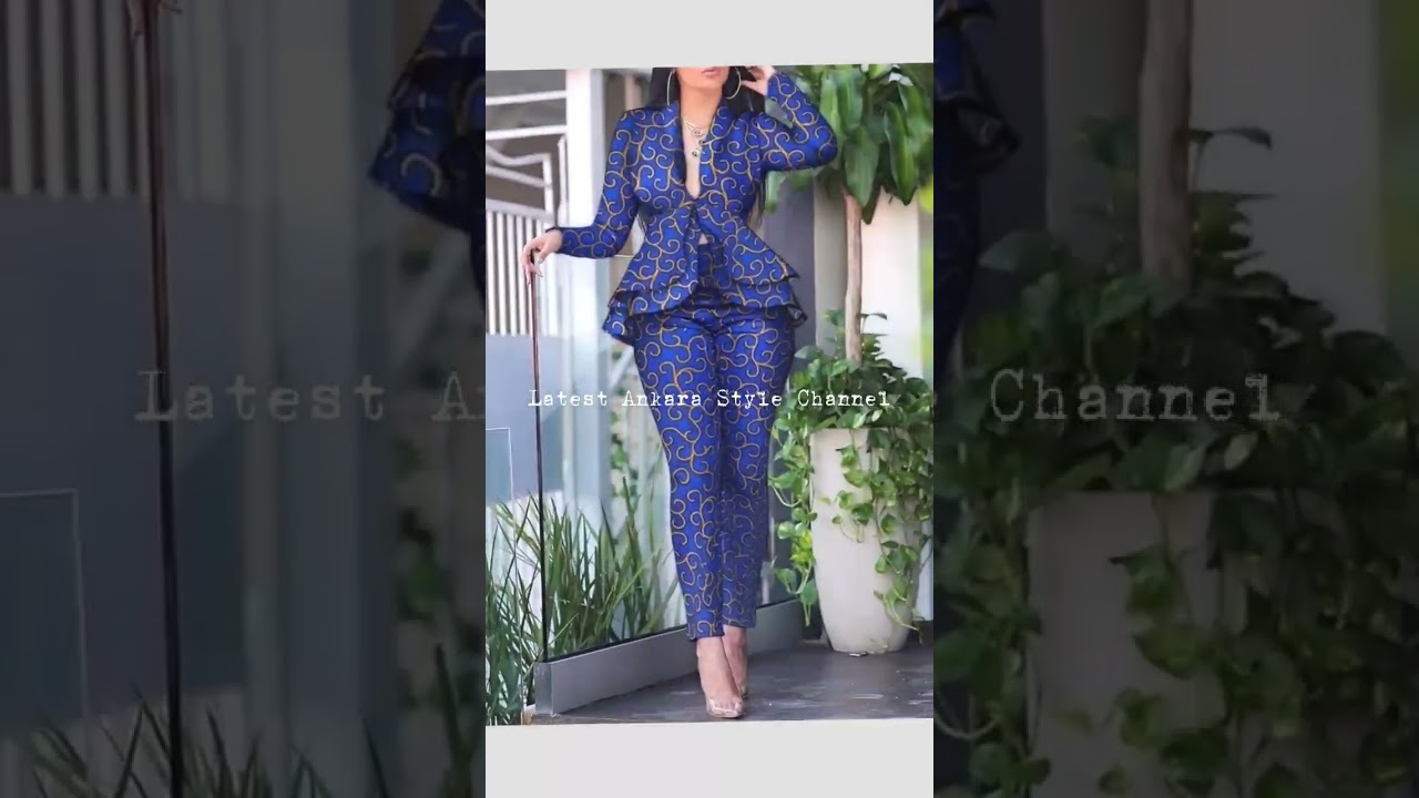 Stride beautifully in these Ankara styles  | latest ankara styles 
