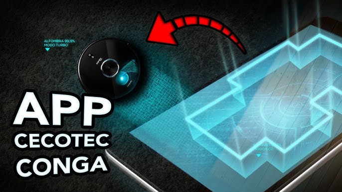 Como conectar un Cecotec Conga 12090 Twice Roller a la APP por WiFi 