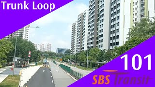 Singapore SBS Transit Trunk Bus Service 101 Route Visual screenshot 4