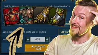 MASSIVE Artifact Forge Session & Mythical Relic Attempts