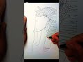 A drawing of Ancient Egyptian Pharaoh Statue (Ramsees 2)
