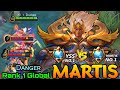 God of War Martis Perfect Plays VS Supreme No.1 YSS -  Top 1 Global Martis by♮ Dᴀɴɢᴇʀ - MLBB