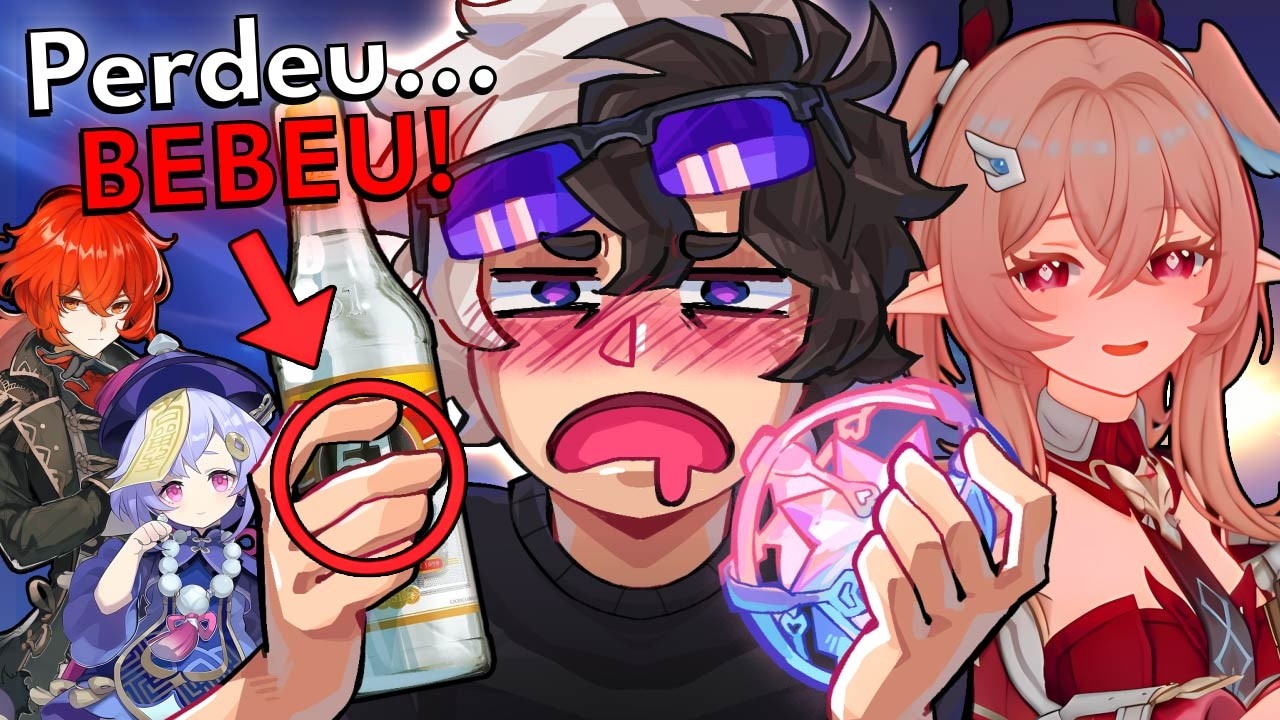Se eu perder o 50/50… EU BEBO! (Banner da Linnea)