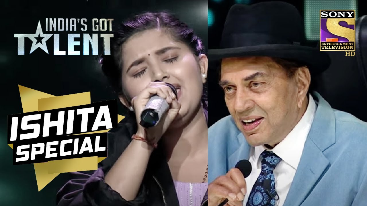 Ishita Reminds Dharam Ji Of Lata Mangeshkar Indias Got Talent Season 9 Ishita Vishwakarma Special