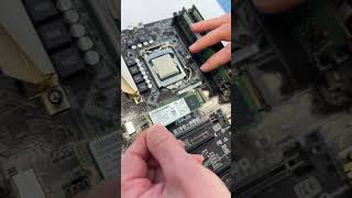 Install m.2 on mainboard #grounded