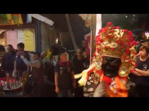 2016/3/20板橋子龍府趙聖帝君南巡進香回駕遶境~本廟前范謝神將團01