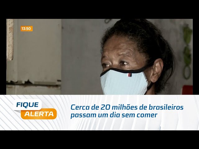 2ª Reportagem Especial - Cerca de 20 milhões de brasileiros passam um dia sem comer