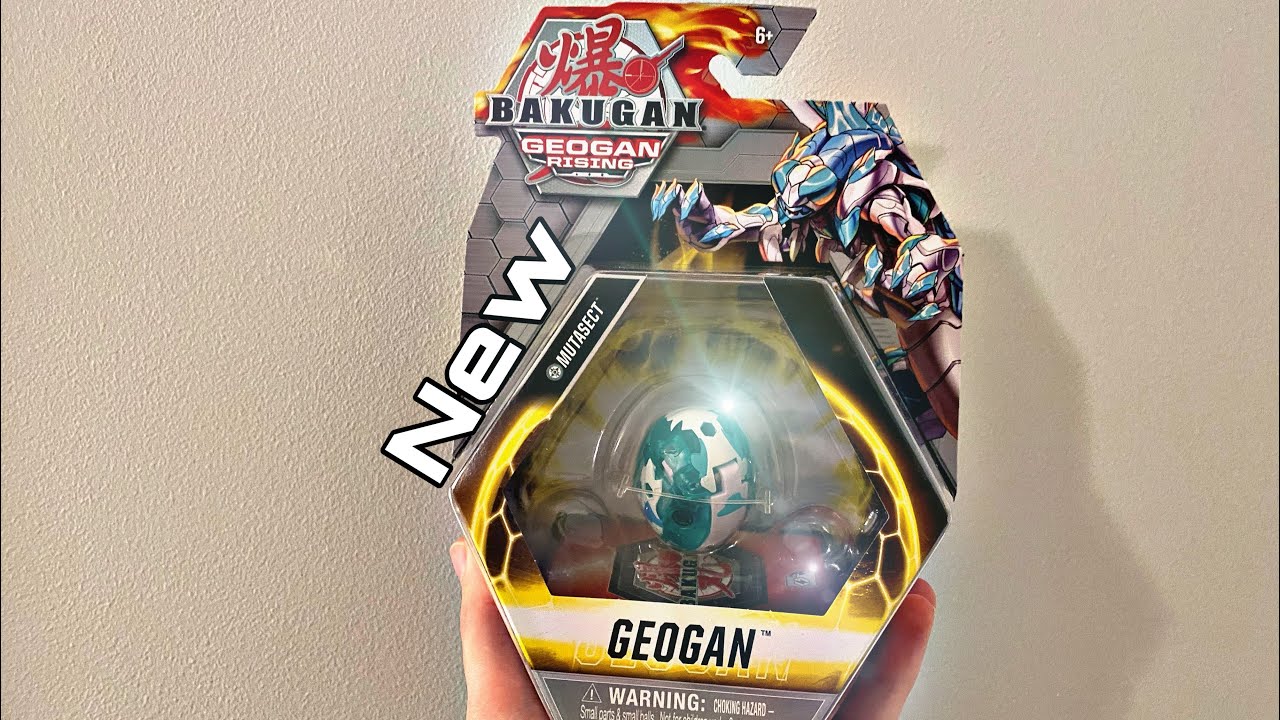 Bakugan Обзор: Geogan Рост (Ворота карты вернулись) Haos Mutasect распаковки