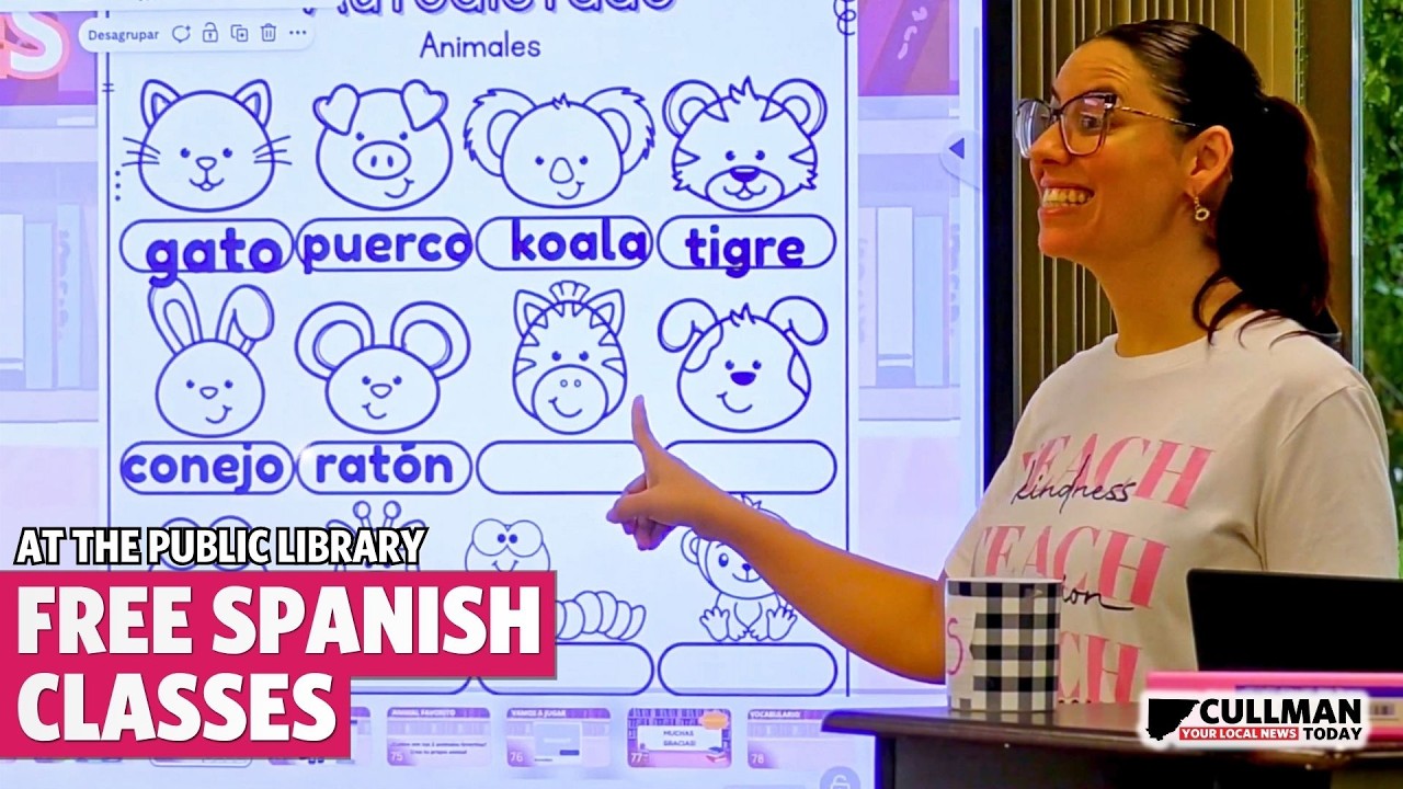Learn Spanish for free: Cullman Library hosts bi-weekly classes for all ages