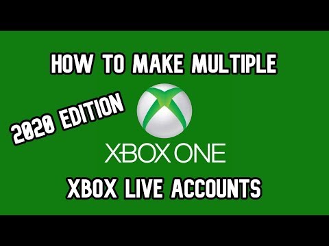 How to Make Multiple Xbox Live Accounts [2020 EDITION]