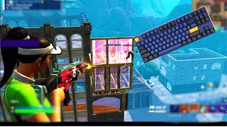 RK61 60% ASMR Chill🤩Satisfying Keyboard Fortnite Brown Switch 144 FPS Smooth 4K😴