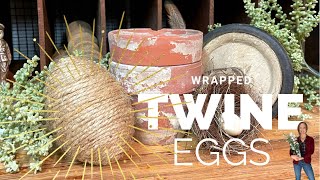 Twine Covered Plastic Easter Eggs Net Worth