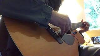 FG-260 12 string Drop D tuning/tuned down