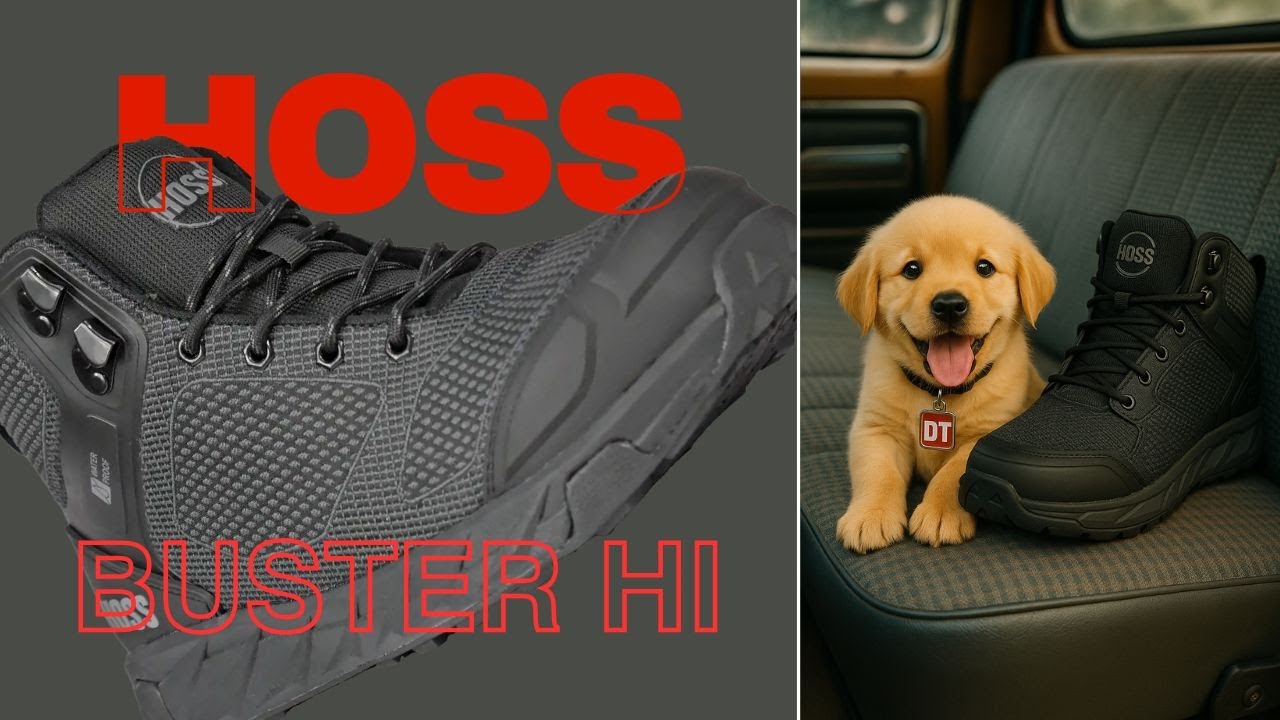 Hoss Buster Hi: The Ultimate Large Work Boot for Big Feet - YouTube
