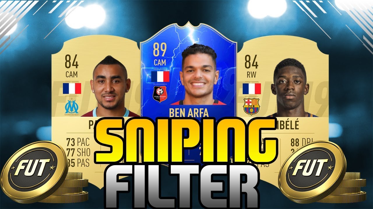 AMAZING SNIPING FILTER 30K PER HOUR! - FIFA 19