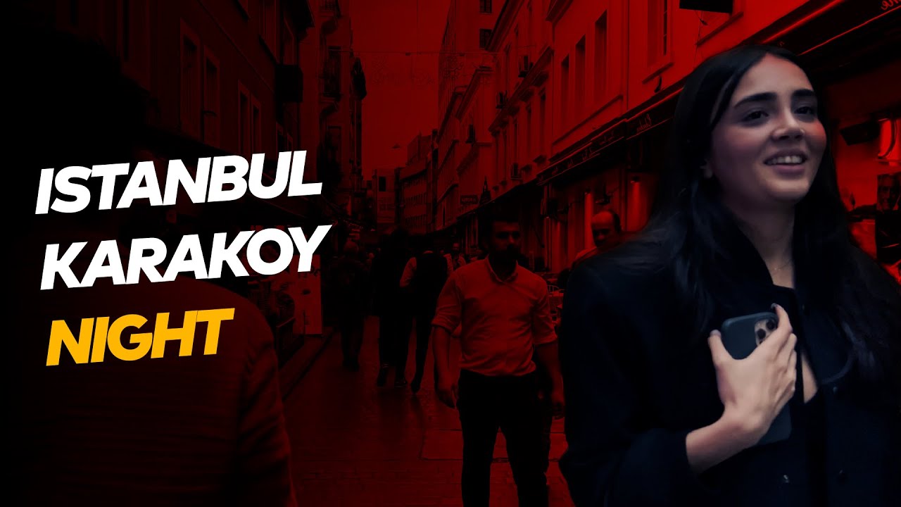 Istanbul Walk Nightlife Karakoy Walking Tour 20 November 2022 - Karaköy ...