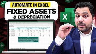 Automate Fixed Assets Register | Depreciation Working & Fixed Assets Schedule