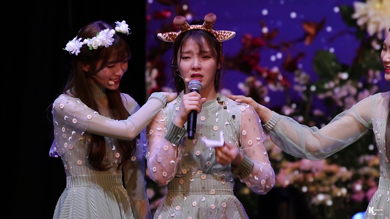 180226 오마이걸 (OHMYGIRL) 비밀정원 미니콘서트 6번째밤 승희 멘트 직캠 / fancam