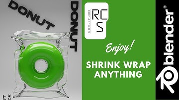 Blender Tutorial: Shrink Wrap anything