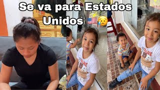 mi hermana se va para Estados Unidos con mi mamá??