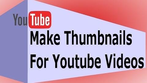 How To Make Thumbnails For Youtube Videos [ Inkscape ]