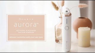 NUEVA aurora HD Visual blackhead vacuum remover product