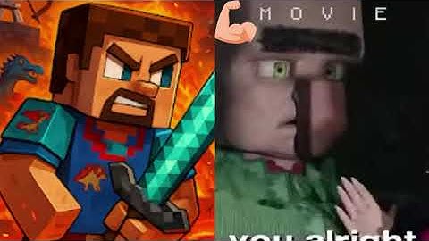 STEVE vs BUFF VILLAGER - Minecraft Movie Meme War