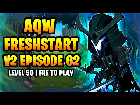 AQW Freshstart V2 F2P Ep 62! I GOT THE SHOGUN PARAGON PET! FAST LEGION TOKENS