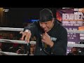 Benavidez vs. Morrell GRAND ARRIVALS & MEDIA WORKOUT | #BenavidezMorrell