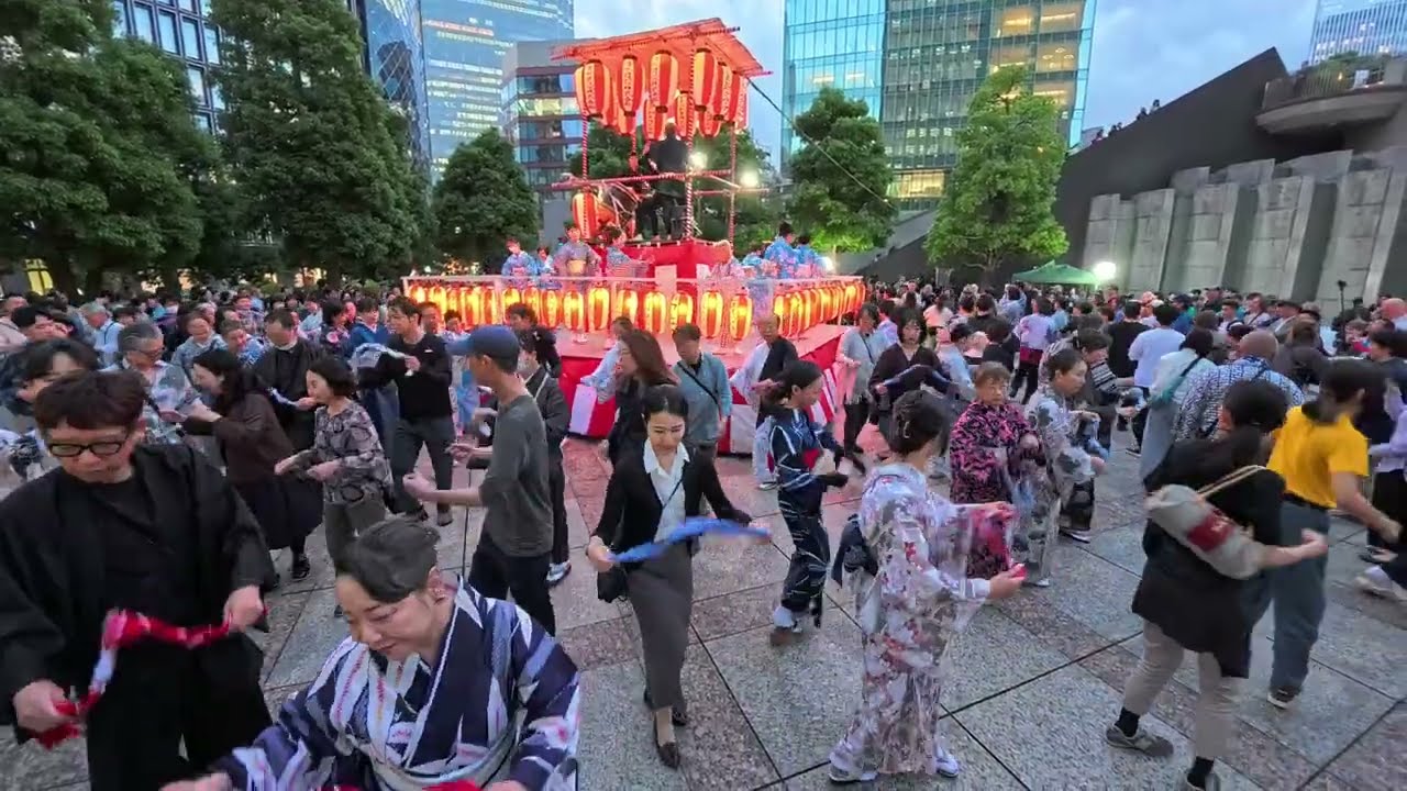 相馬甚句 赤坂日枝神社盆踊り3日目9 山王祭「山王音頭と民踊大会