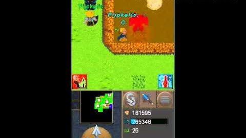 TibiaME: 25 Lvl Wizard VS Demon