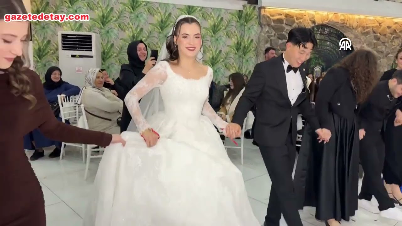 Rize’de mesafe tanımayan aşk mutlu sonla bitti