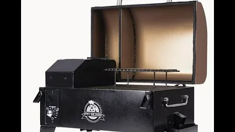 Unboxing/Assembly/Burnin Pit Boss Portable Tabletop Pellet Grill, Copper