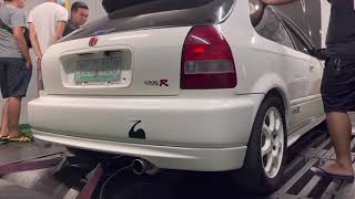 Spoon n1 muffler sound on EK9