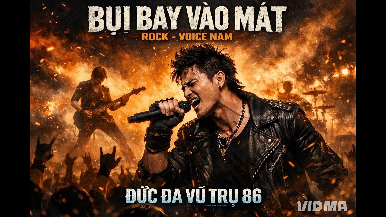 Bụi Bay Vào Mắt Rock - Voice Nam