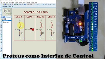 Proteus como Interfaz de Control - Arduino