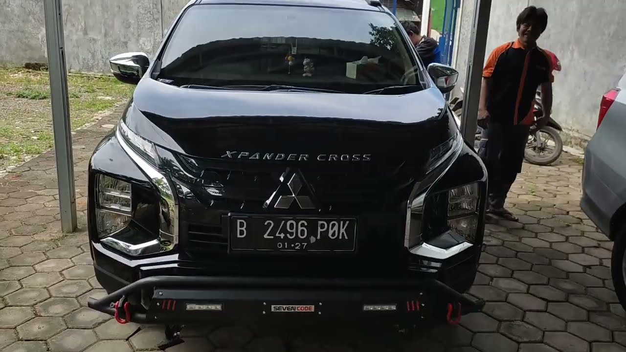 NEW XPANDER CROSS 2021 pasang towing depan SEVENCODE !!! 