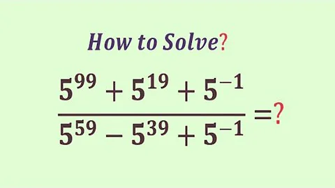 Can you crack this algebra mathematics problem | Olympiad rational problem  | Can you solve?